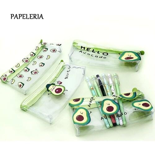 PAPELERIA Transparent Pencil Cases