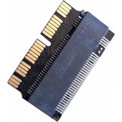 M.2 NGFF AHCI NVMe SSD Converter Adapter 12+16Pin for MacBook 2013-2017