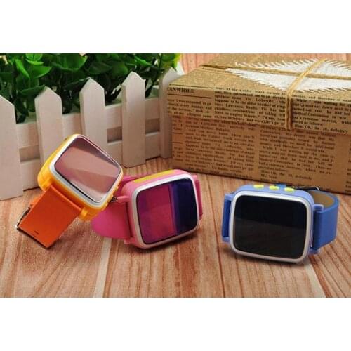 Hot Kid GPS Smart Watch Wristwatch SOS Call Location Finder Locator Device Tracker for Kid Safe Anti Lost Monitor Baby Gift Q80