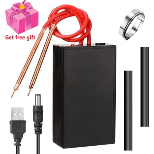 Portable 6 Gears Adjustable Mini Spot Welding Machine for 18650 Battery Spot Welding Machine Spot Welding Tool Kit Welder