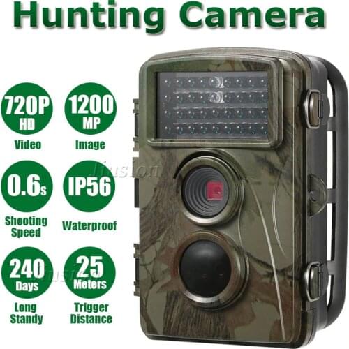 Professional Wildlife Hunting HD Mini Camera 34pcs IR Night Vision LED Motion Sensor Outdoor Waterproof Outdoor Camcorder DV