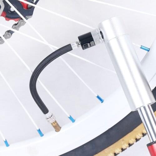 Professional Bike Pumps Service Parts Longer Rubber Bicycle Pump Extension Hose Tube Pipe Cord，Great Performance L69F