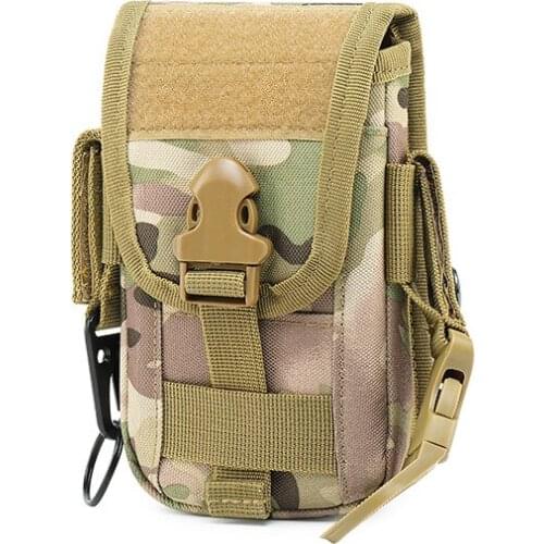 Sports outdoor large-capacity mobile phone bag tactical camouflage card change bag