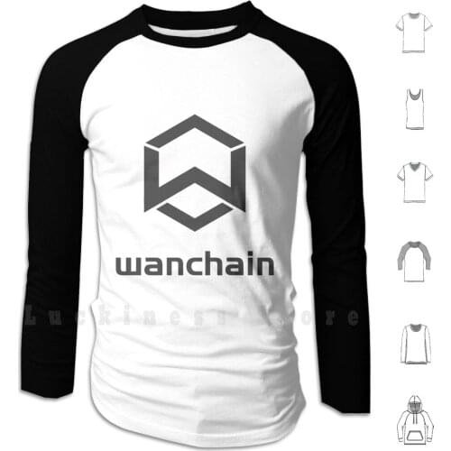 Wanchain hoodies long sleeve Wanchain Bitcoin Ethereum Eos Dash Kyber Tron Aion Icon Neo Crypto Money