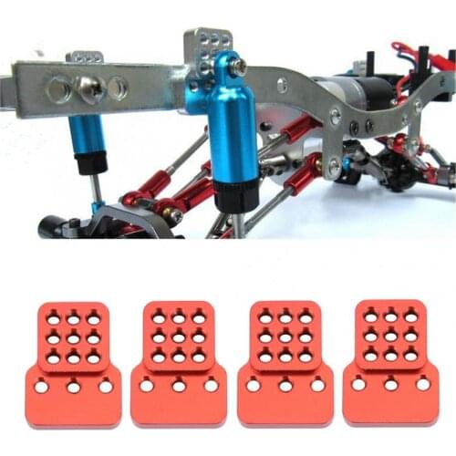 New Premium Metal Silver Extension Seat with Screws for RC CAR WPL Truck C14 C24 DIY Upgrade Parts