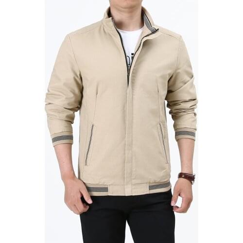 Men Bomber Jacket Thin Slim Long Sleeve baseball Jackets Windbreaker Zipper Windbreaker Jacket Male Outwear Brand Clothing
