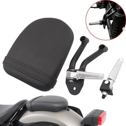 Motorcycle Rear Passenger Seat&Bracket With Footpegs For Honda Rebel CMX 300 500 2017-2018