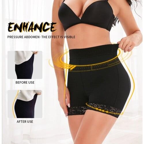 Ladies Waist Trainer Body Shaper Curve Sexy Padded Butt Lifter Booty Shapewear Women Big Butt Underwear Hip Enhancer Pad Panties