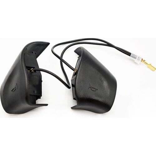 2Pcs Steering Wheel Horn Button Cover Cap Replacement Car Interior For MK3 Golf Jetta Polo Cabrio