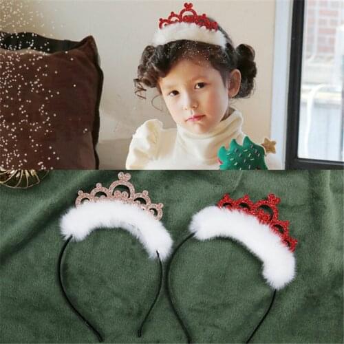 5pcs/Lot New Style Glittering Crown Headband Girl Hair Band Head Hair Accessories Princess Tiara Headband Kids Headwear Gift