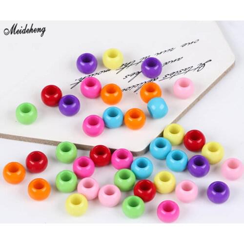 Acrylic Candy Abacus Colorful Beads for Jewelry Making DIY Handicraft Beads Accessory Pacifier Kids Chain Children Beads