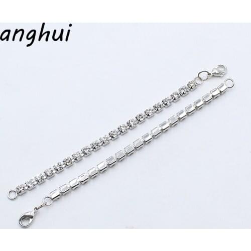 105MM Metal Crystal Swimsuit Chain Bikini Swimsuit Linker, Clothing Chain Connection DIY Handmade