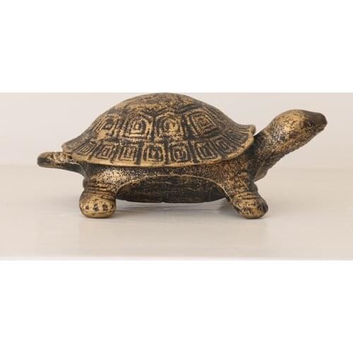 Cast Iron Turtle Cigar Ashtray Decorative Cigarette Ash Bins Tray for Home or Bar Table Art Decorations