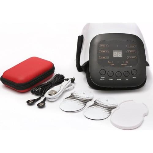 Electric Smart Knee Massager Infrared Heating Vibration Therapy Smart Hot Compress Three-speed Adjustment Protect The Knee Joint