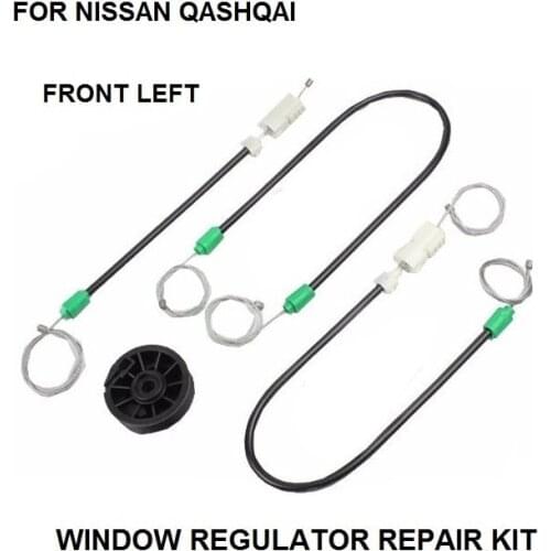 WINDOW REGULATOR KIT FOR NISSAN PRIMERA P12 ELECTRIC WINDOW REGULATOR REPAIR KIT FRONT LEFT 2002-2015