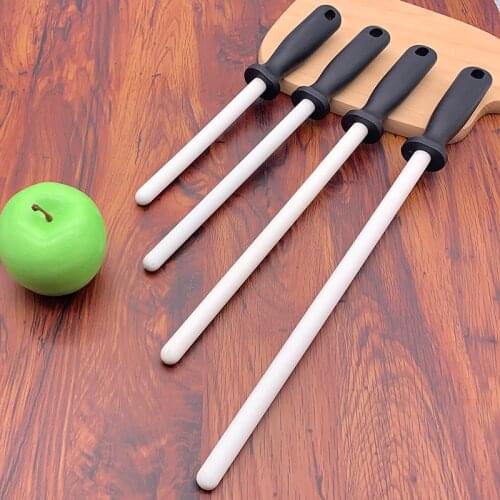 Kitchen sharpener ceramic sharpener with knife sharpener ABS handle for chefs steel knife ceramic musat musat Sharpen