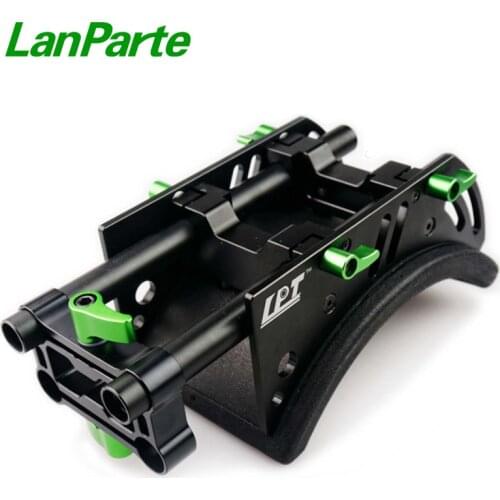 Lanparte 15mm Camera Shoulder Support with Soft Shoulder Pad for DSLR Camera