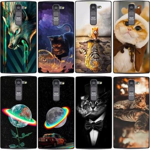 Fashion Soft silicone TPU Back Cover For LG MAGNA G4C for LG Magna G4c Phone Funda Case For LG G4 mini Cute Cartoon Case