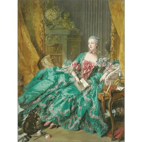 Large Format Clear Picture Elegant lady Top Quality Cross Stitch Kits Crafts 14CT Unprinted Embroidered Handmade Art Set Decor