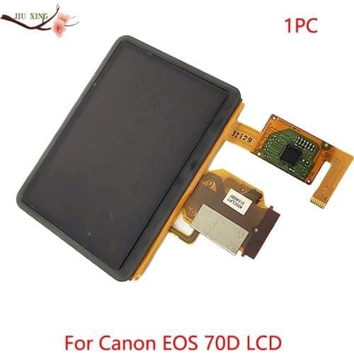 New LCD Display Screen Repair Part For Canon EOS 70D Camera With Touch Backlight and Outer Glass