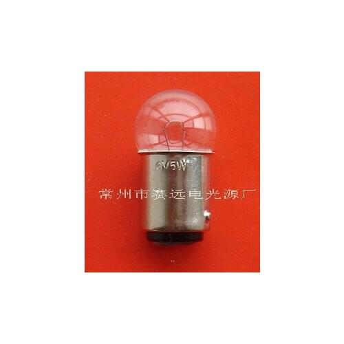 New!Guaranteed 100%!Ba15d g18 6v 5w miniature lamp bulb light A245
