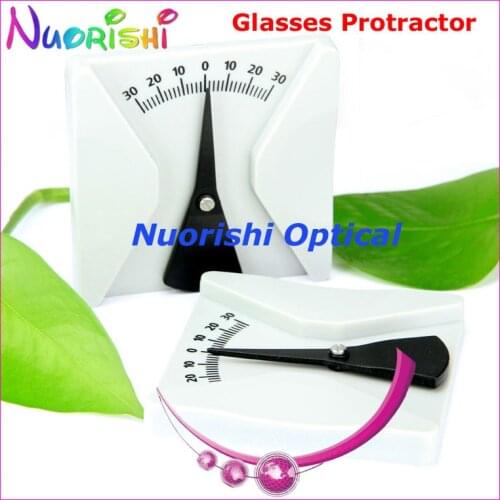 Glasses Measuring Tool Protractor Eyeglass Angle Measurer Ruler For Measuring Pantoscopic Angle Grey Color 15A Free Shipping