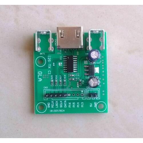 1pcs HDMI to IIS I2S DSD Transmit Board Output Board I2S OVER HDMI