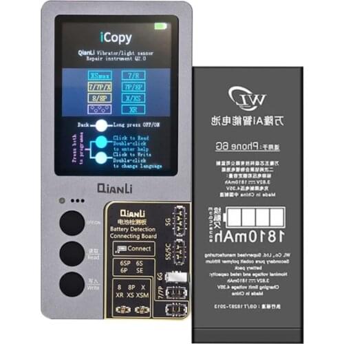 Qianli iCopy Plus 2.1 LCD Screen Photosensitive Original Color Repair Light Sensor Vibrator for iPhone 11 Pro Max XR XSMAX XS 8P