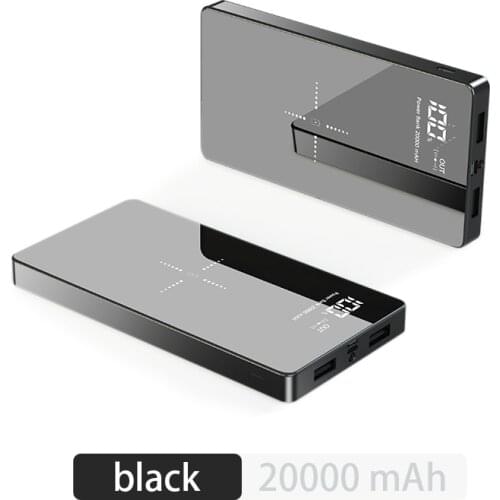 20000mAh Wireless Power Bank for Xiaomi Powerbank Qi External Battery Charger For iPhone X XS 8 plus 11 pro 12 Samsung S20 S10