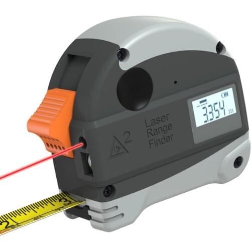 New Arrival 40m Laser Measuring Tape Retractable Digital Electronic Roulette Stainless Tape Measure Multi Angle Measuring Tool