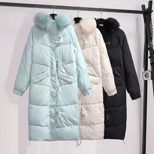 XING WEI SI Women's Parkas With A Hood