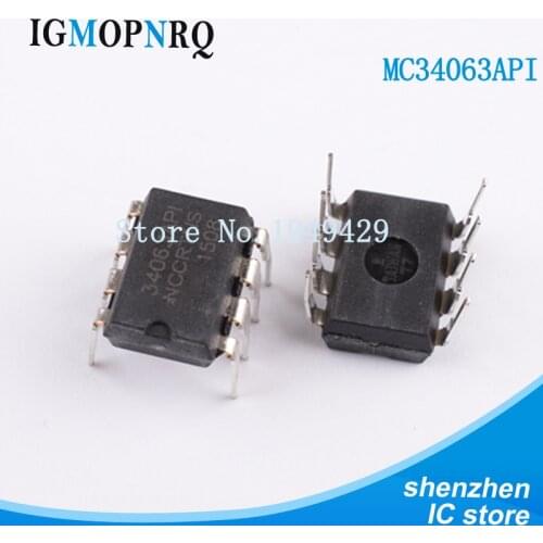 20PCS/Lot MC34063 MC34063A MC34063API 34063 DIP-8 Power Chip New Wholesale