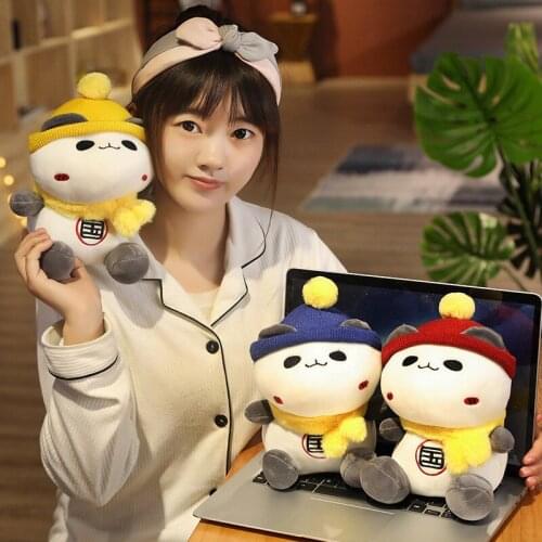 20cm panda Plush Pendant Cute small animal panda soft Plush toy Knapsack and handbag ornaments Home decoration