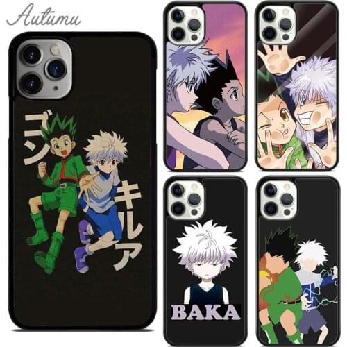Hunter X Hunter Gon Killua Phone Case for iPhone 11 12 Pro Max mini X XR XS SE 2020 5 6S 7 8 Plus Samsung Galaxy S8 S9 S10 Cover
