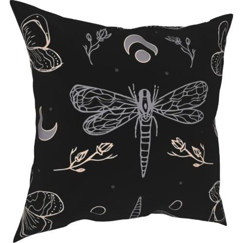 Butterflies Pillow Case Home Decor Animal Cushions Throw Pillow for Living Room Polyester Double-sided Printing Printed