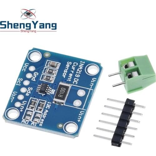 ShengYang INA219 I2C Zero Drift Bi-directional Current Power Supply Sensor Breakout Monitoring Module