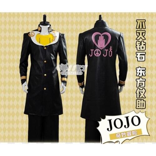 2019 JOJO Higashikata Josuke Indestructible diamond Higashikata Josuke Cosplay Costume full sets A