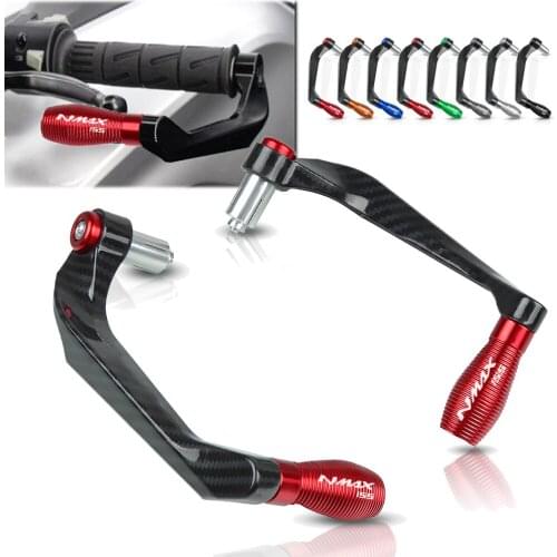 Motorcycle 7/8" 22mm Handlebar Grips Guard Brake Clutch Levers Guard Protector For YAMAHA NMAX 155 NMAX155 NMAX 155 2015 2016