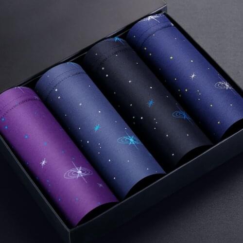 2021 Shorts Mens 4Pcs\lot Best Selling Mens Underwear Boxers Modal Boxer Men Printed Boxer Shorts Boxers Mens Underwear L-5XL