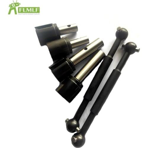 Alloy CNC Strengthen 5mm Half Axis & Shaft Cup Set Fit for 1/5 HPI ROFUN BAHA ROVAN KM BAJA 5B 5T 5SC Toys Games PARTS