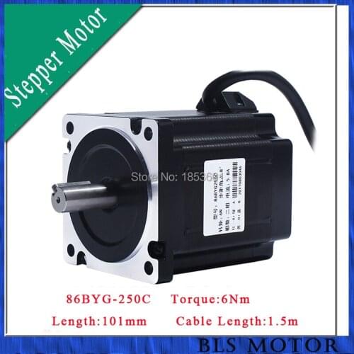 Nema 34 stepper motor for carving machineCNC router body length 101mm