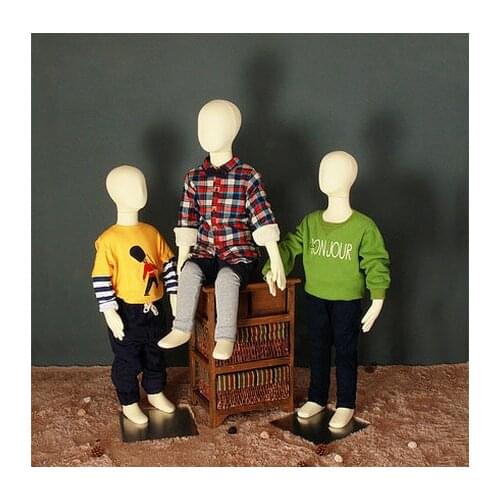 New Flexible Foam Child Mannequin Bendable Mannequin Child Model Model Hot Sale
