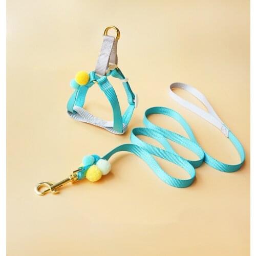 Cat Collor Harness Adjustable Cute Necklace For Cats Small Dog Puppy Kitten Kitty Walking Harness Leash Pet Cat Accessories