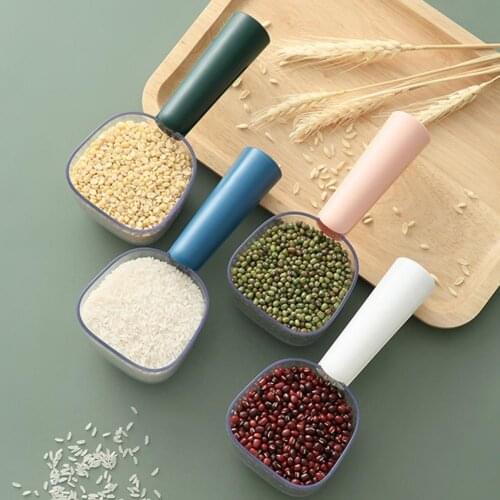 Feeding Measuring Food Cup For Dog Cat Feeding Bowl Kitchen Scale Spoon Measuring Scoop Cup Portable With Feeding Supplies