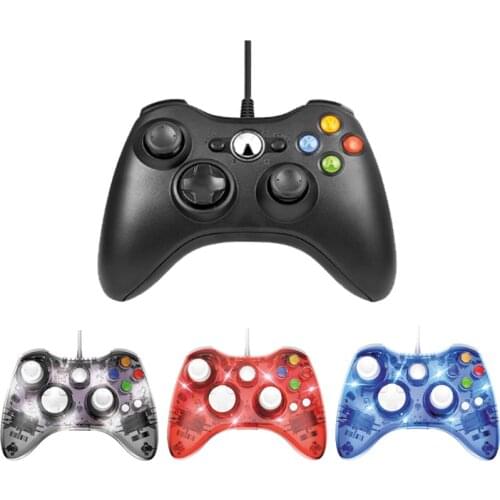 USB Wired Gamepad For Xbox 360 Controller Joystick For Microsoft PC Controle For Windows 7/8/10