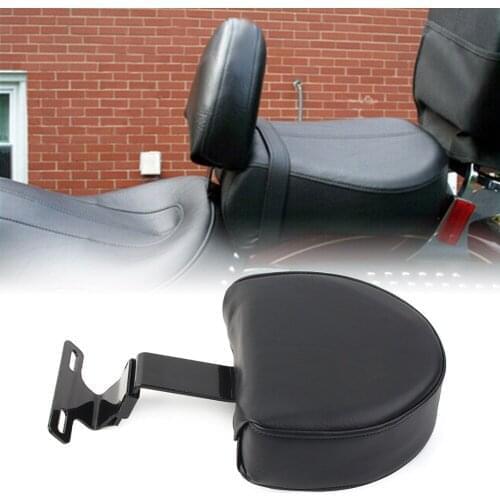 Adjustable Motorcycle Accessories Front Rider Backrest Sissy Bar Pad for Harley Davidson Heritage Softail FLSTF 1993-2006