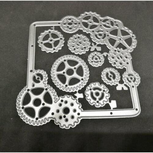 Gear Metal Cutting Dies Stencils for DIY Scrapbooking photo album Decorative Embossing DIY Paper Cards