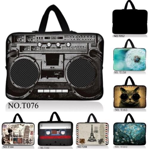 Boombox Laptop Bag Sleeve 11 12 13.3 15.6 17 Waterproof Notebook Bag For Macbook Air Pro 11 13 15 Computer Bag For Women Men