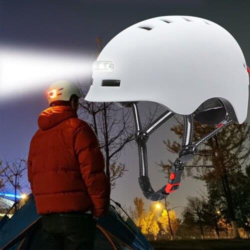 Light Cycling Bicycle Helmet MTB Road Bikes Helmets Integrally-Mold LED Lighting Reflective Cycling Helmet Casco Ciclismo Cap