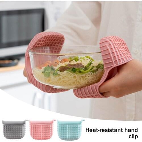 1 Pc Special Microwave Oven Baking Tools For High Temperature Resistant And Anti Scalding Oven Of Silicone Insulated Gloves